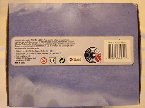 Rare Dragonball Collectible Figure Funimation 2002 Boss Rabbit AND GOKU IF Labs - Picture 6 of 6