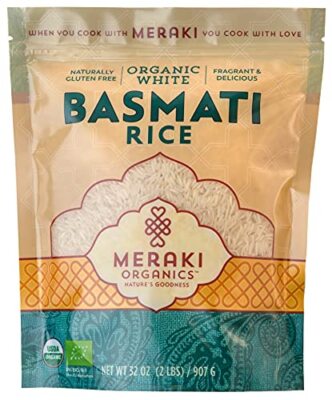 Meraki Organics Basmati Rice 2 LB Bag