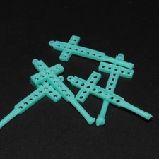 5 pcs Cross Pendants Wax patterns for lost wax casting  jewelry/waxes_ 50011