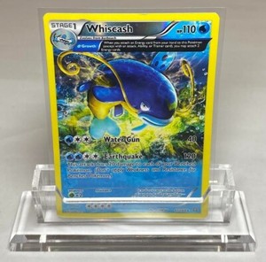 Genuine Whiscash Stage 1 41/160 Pokemon Primal Clash Reverse Holo 2015 Card