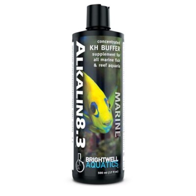 Brightwell Aquatics Alkalin8.3 500mL Marine Reef Aquarium Concentrated KH Buffer