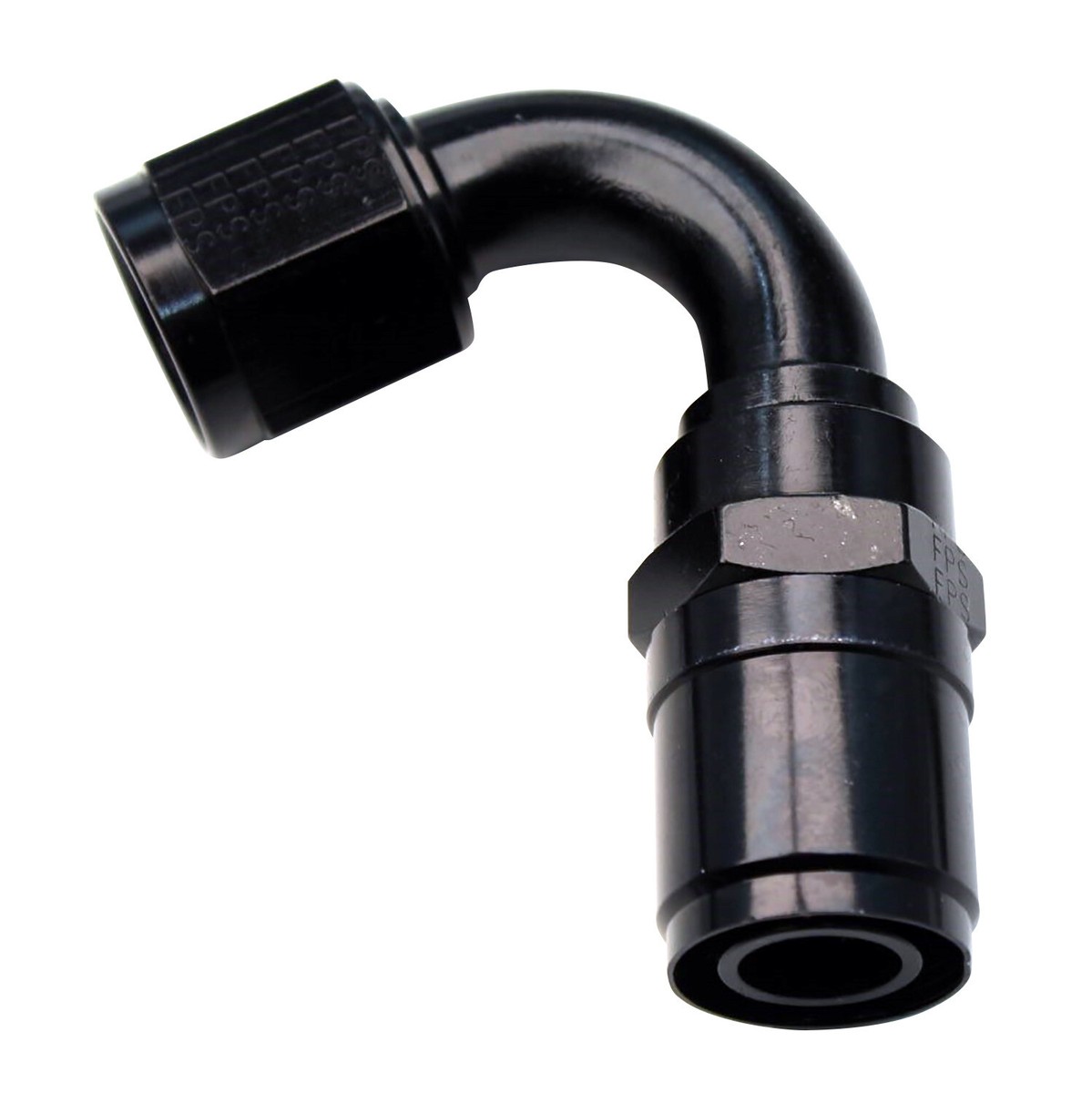 Fragola #6 Race-Rite Crimp-On Hose End 120-Degree 2612006 Fragola #6 Race-Rite Crimp-On Hose End 120-Degree 2612006