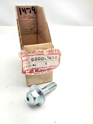 Kawasaki NOS NEW 92001-1479 Flanged Bolt 10x39 KZ KZ1100 KZ1000 | eBay