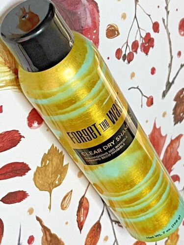 Forget The Wash CLEAR DRY SHAMPOO Rejuvenates Hair Absorbs Excess Oil *NEW  SPRAY | eBay
