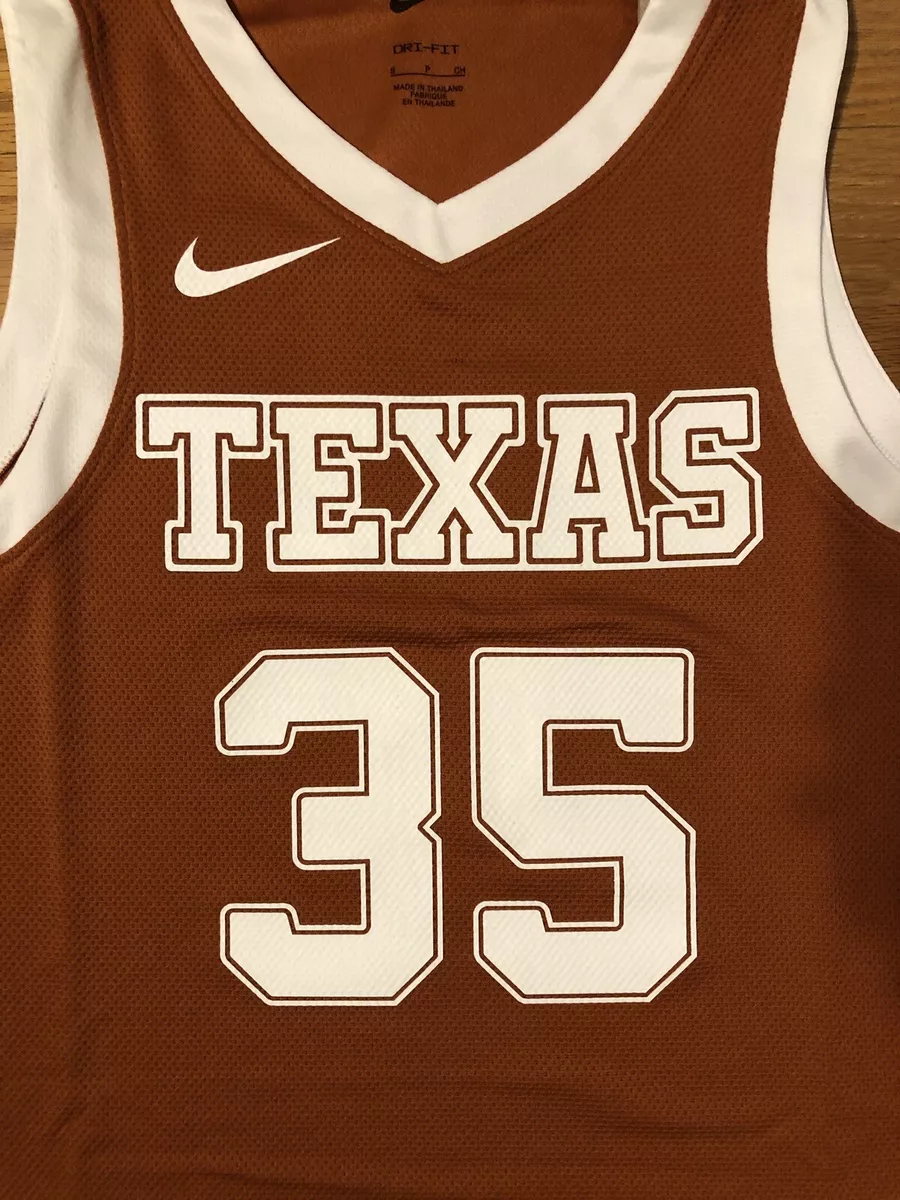 Men's Nike Kevin Durant Texas Orange Texas Longhorns Alumni Limited  Basketball Jersey