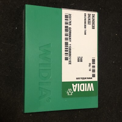 Qty. 10, Widia SNUN090308, THM Carbide Turning Inserts. SNU322, SNUN322, Germany