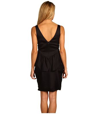 Robe BCBG Noire En Satin Plissé Sans Manches - Taille 10 - Style Shift Dress Cocktail - Neuf Avec étiquettes
