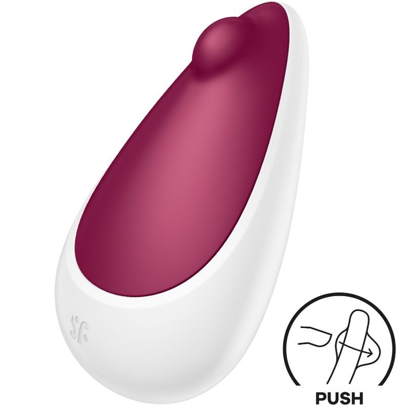 Satisfyer Spot On 3 - Stimolatore Clitorideo 12 Vibrazioni Bordeaux