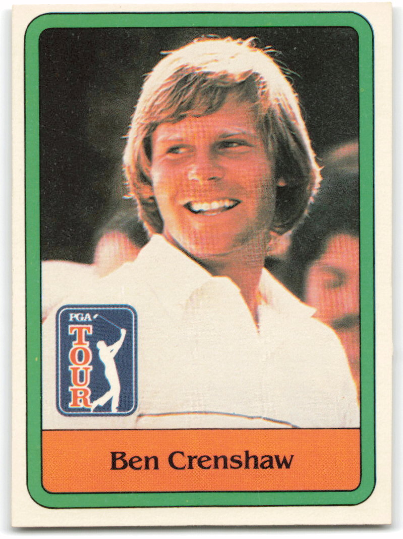 1981 Donruss #5 Ben Crenshaw RC Masters Champion EX-MT