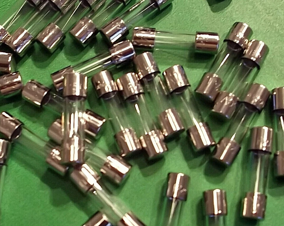 BUSSMANN Fuse 100mA Time Delay 100 mA Slow Blow T Glass S506/100mA 5 x 20 mm x 1pc