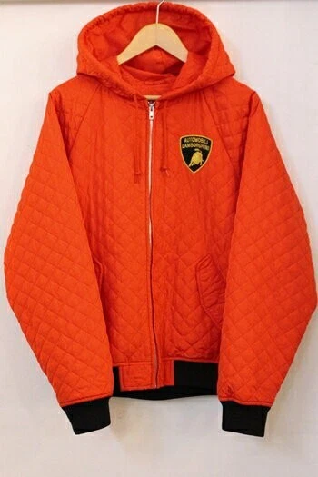 Veste de travail parka à capuche rouge Supreme 20SS Automobili Lamborghini taille M F/S