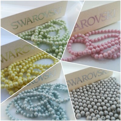 SWAROVSKI  ELEMENTS Crystal Pearls 5810 in 3mm / 4 mm AUSWAHL