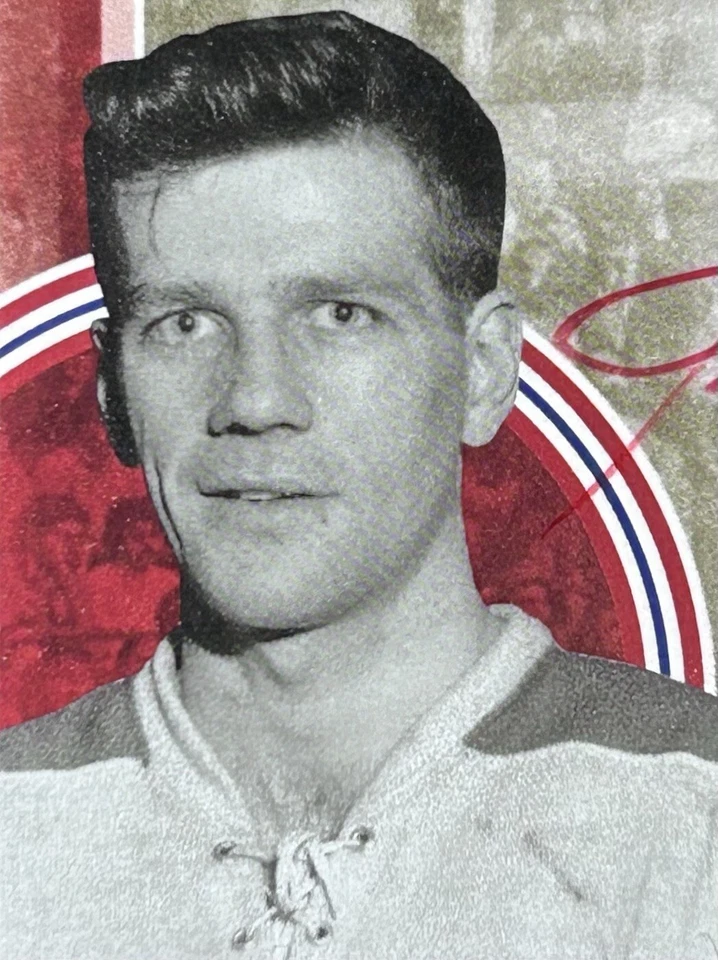 2012-13 ITG FOREVER RIVALS Phil Goyette RED INK ON CARD AUTO/ AUTOGRAPH SSP A-PG - Image 4 of 4