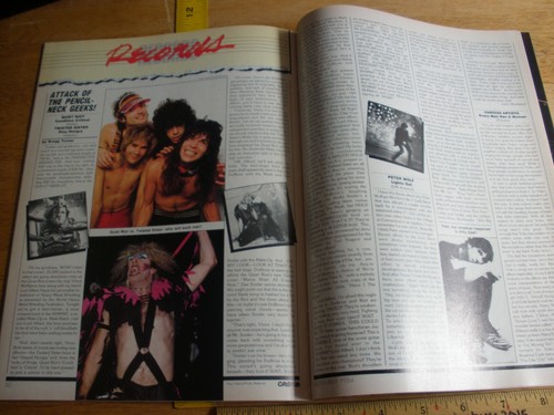 PRINCE Cyndi Lauper The Cars Quiet Riot Lou Reed Elton John CREEM 1984 magazine - Picture 11 of 12