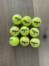 9 Wilson Used Tennis Balls In The US Open NY~like a brandnew