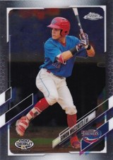 2021 Topps Pro Debut - Chrome #PDC-136 Simon Muzziotti (RC) Clearwater Threshers