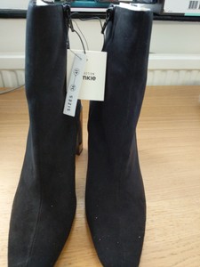black ankle boots ebay