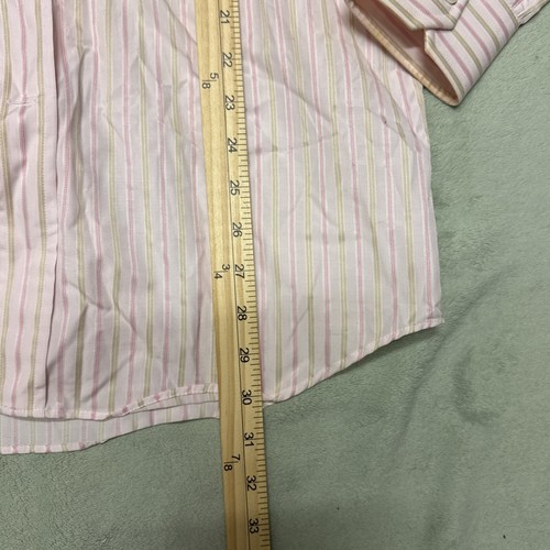 Canali Dress Shirt Size Medium With Small Stains on Collar - Picture 7 of 8