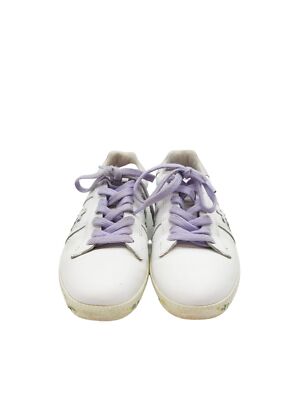 Premiata Andy Metallic-Effect Sneakers - UK4