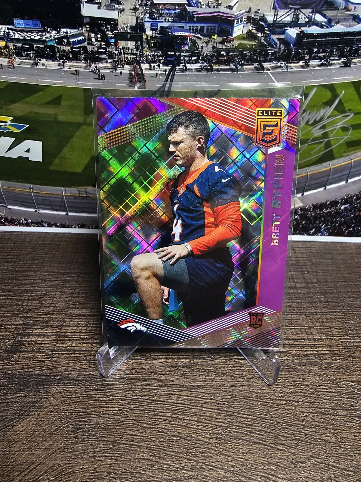 2019 Elite Purple #178 Brett Rypien /99 - NM-MT