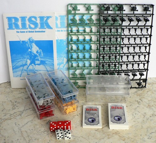 Vintage RISK Board Game 1999 Excellent! 100% COMPLETE! Bilingual French Strategy - Picture 3 of 8