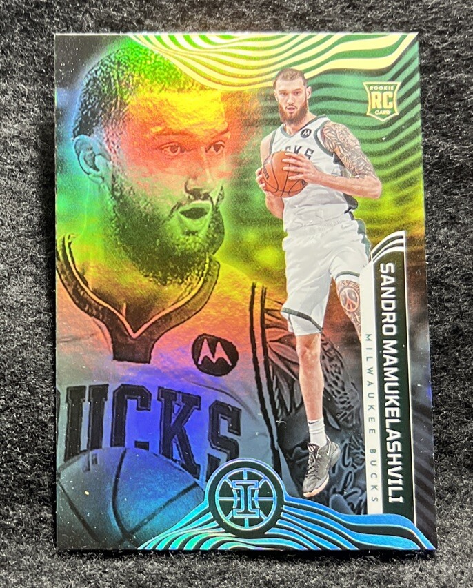 2021-22 Illusions Basketball  - Sandro Mamukelashvili -  RC #196 Emerald