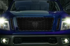 Custom Aftermarket Steel Grille for 2016-2019 Nissan Titan LONGHORN Made in USA