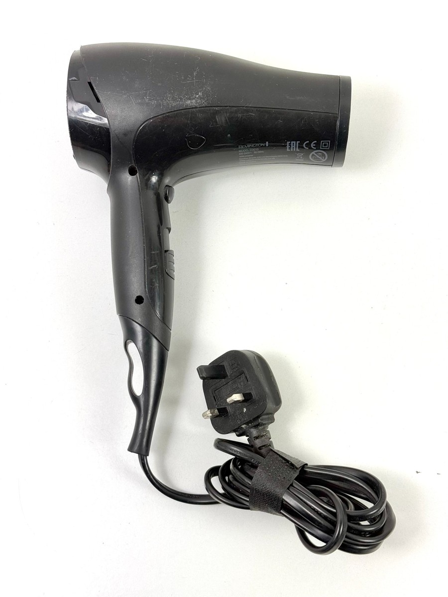 Remington D3010 Hair Dryer, 220-240V, 1650-2000W, Lightweight