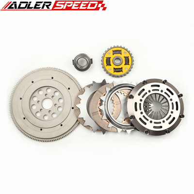 Sprung Clutch Twin Disc Kit & Flywheel For 1997-05 AUDI A4 1.8T B5 B6 Standard