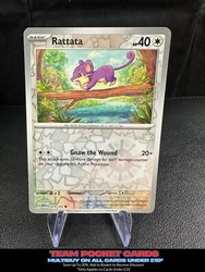 Rattata 019/165 Scarlet & Violet 151 Reverse Holo Common
