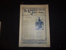 1891 MARCH LADIES' HOME JOURNAL MAGAZINE - GREAT ILLUSTRATIONS & ADS - ST 2347
