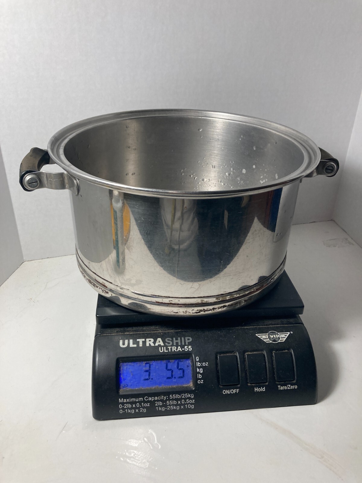 Vintage Lifetime Stock Pot Pan Stainless Steel 188 MID CENTURY MODERN