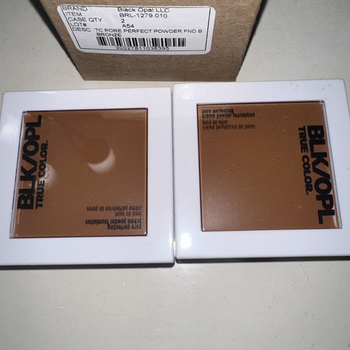 2 BLACK OPAL True Color Pore Perfect Crème Powder Foundation 460BEAUTIFUL BRONZE