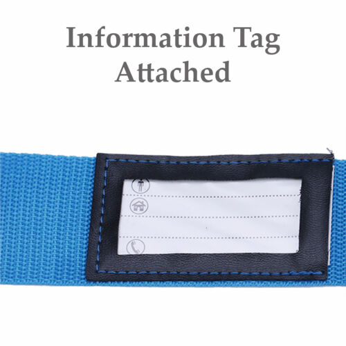 Heavy Duty Adjustable Luggage Strap Long Cross Travel Suitcase Packing Belt - Picture 23 of 47
