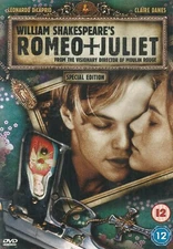 Romeo & Juliet (1996) Special Edition DVD, Leonardo DiCaprio, Claire Danes