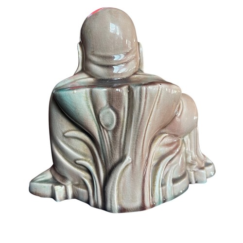 Vintage Buddha Statue Figurine Decor Home Accent Shelf Display 7" x5" - Picture 2 of 7