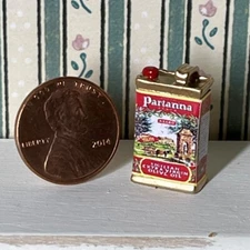 Dollhouse Miniature Food 1:12 Olive Oil Tin