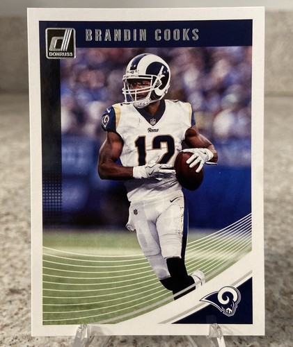 2018 Panini Donruss Brandin Cooks #184 card