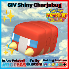 ✨ Shiny Charjabug 6IV ✨ Pokemon Scarlet & Violet 🚀 Fast 🚀