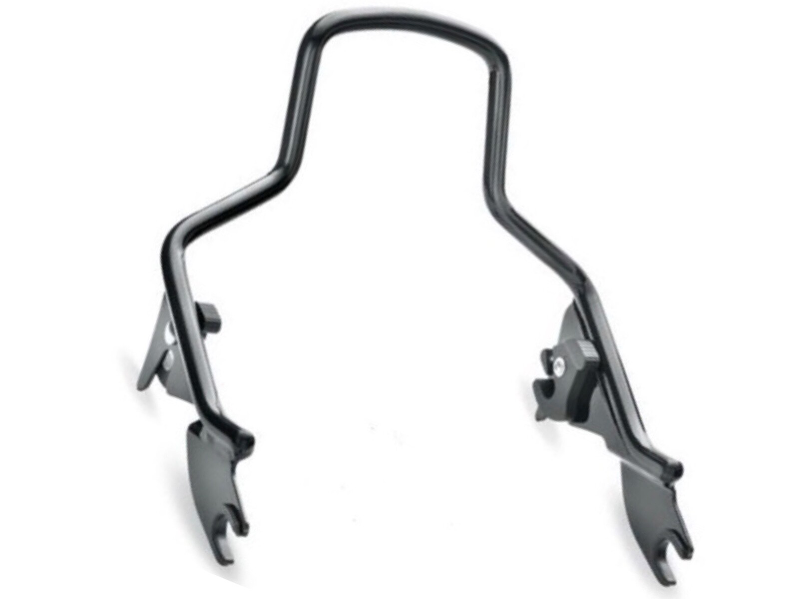 Short Harley Sissy Bar Backrest 5424809A Quick Release Street Glide