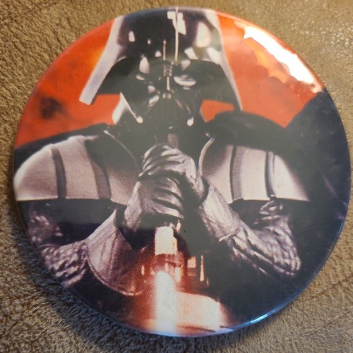 Vintage Darth Vader Button Star Wars Pinback 3 inch Unused | eBay
