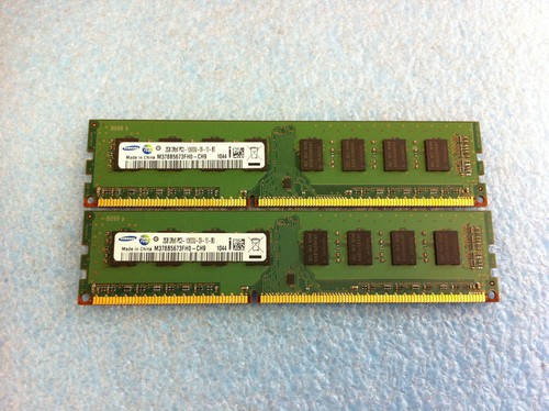 4GB (2x2GB) Samsung M378B5673FH0-CH9 PC3-10600U DDR3 RAM Memory -Tested - 第 1/1 張圖片