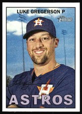 2016 Topps Heritage Luke Gregerson #18 Houston Astros