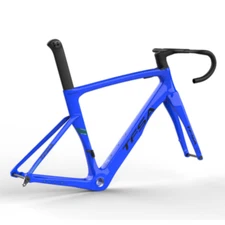 700C Carbon Fiber Windbreaker Bike Frame Internal Wiring  Aero Bicycle Frameset