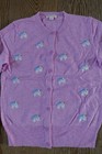 Crewcuts Jcrew Girls Unicorn Cardigan Sweater Size 12 EUC — photo 2
