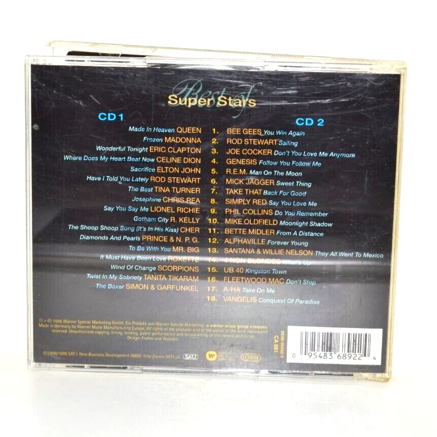 Best of Superstars von Various (2 x CD 1998) - Bild 3 von 3