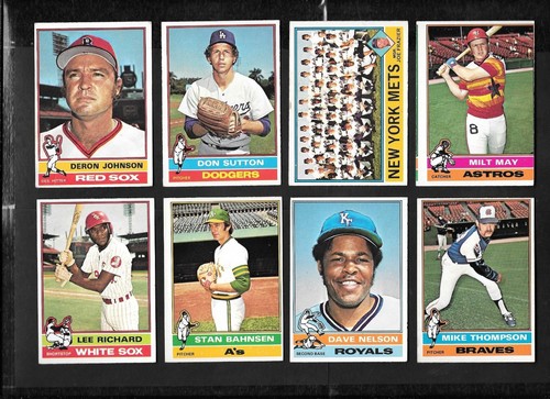 1976 OPC O PEE CHEE TOPPS 529-660 MLB BASEBALL CARD + ERROR & VARIATION SEE LIST - Picture 4 of 253