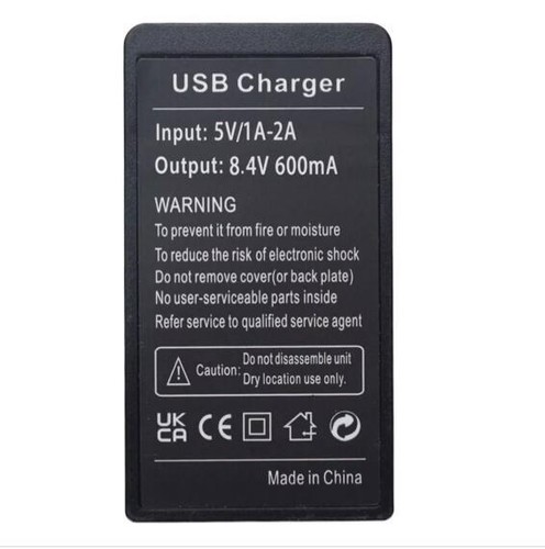 LCD Battery Charger fr Sony NP-FP90 FP50 Handycam DCR-HC24E DCR-HC30E HC39E HC36 - Picture 4 of 5
