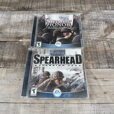 Medal Of Honor Spear Head Expansion Pack & Allied Assault Video Game For PC