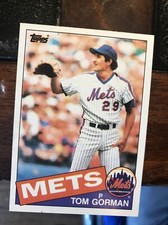 1985 TOPPS  TOM GORMAN  & Bonus Card Bruce Berenyi